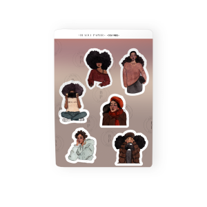 Cosy Vibes - Multi Sticker set